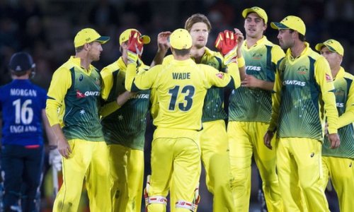 England v Australia: Matthew Wade stars as tourists win first ODI