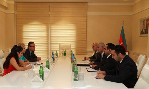 Economy minister meets EU envoy to protest 'anti-Azerbaijan' resolution