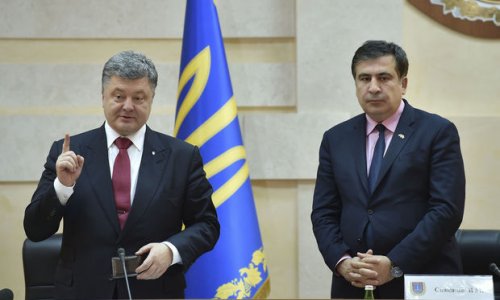 Poroşenko: Saakaşvili əla baş nazir ola bilər