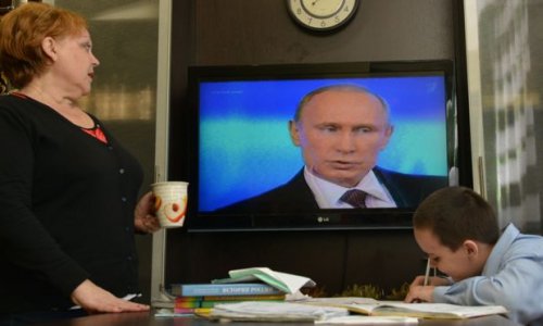 Russia in 'information war' with West to win hearts and minds