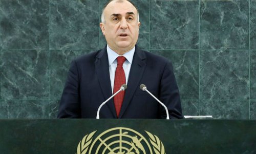 Azerbaijan's foreign minister addresses UN development summit