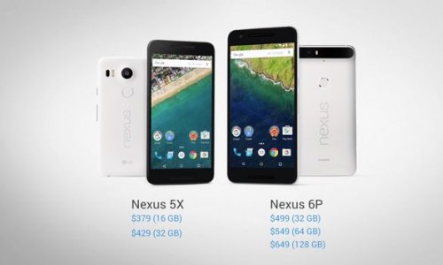 «Google» «Nexus 5X» və «Nexus 6P» smartfonlarını təqdim etdi