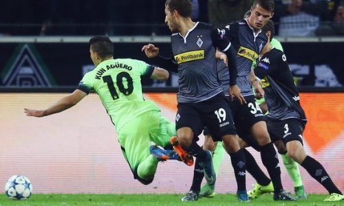 Borussia Mönchengladbach 1 - 2 Man City