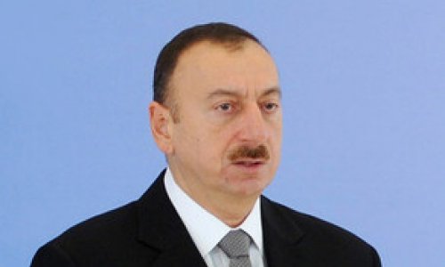 İlham Əliyev Azərbaycan yığma komandasının üzvləri ilə görüşüb