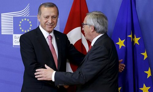 EU asks Turkey’s Erdogan for help with refugee influx