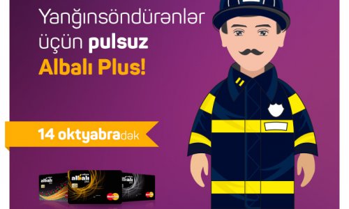 UNİBANKdan yanğınsöndürənlərə xüsusi hədiyyə