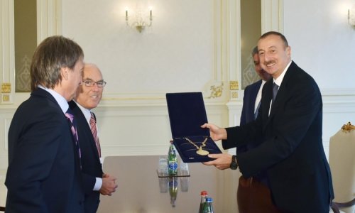 Ильхаму Алиеву вручили медаль Международного комитета «Fair Play»