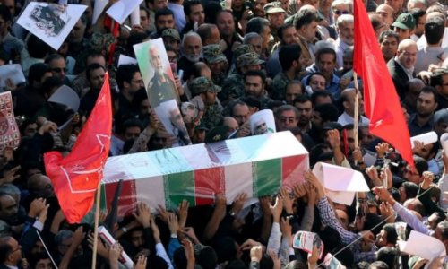 В Иране похоронен убитый в Сирии генерал