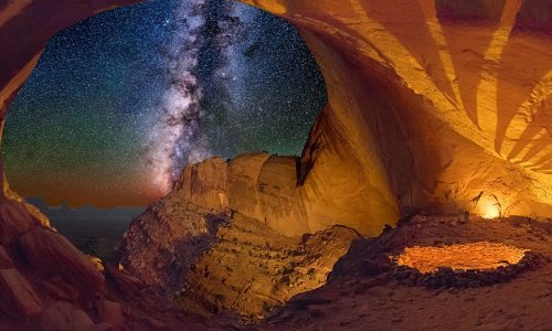 Stunning pictures show Utah caves