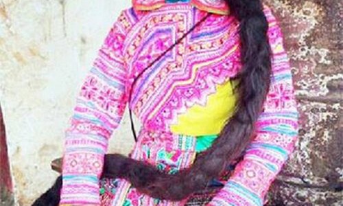 Woman’s hair grows to an incredible EIGHT FEET