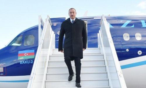 Azərbaycan Prezidenti Qazaxıstana işgüzar səfərə gedib