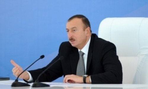 Ильхам Алиев встретился с Квирикашвили