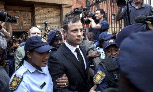 Oscar Pistorius leaves prison in Pretoria