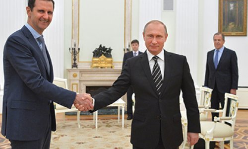 Асад поблагодарил Путина