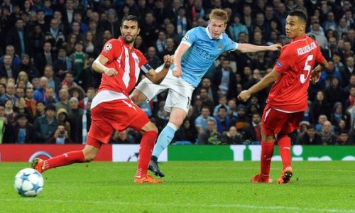 Man City 2 - 1 Sevilla