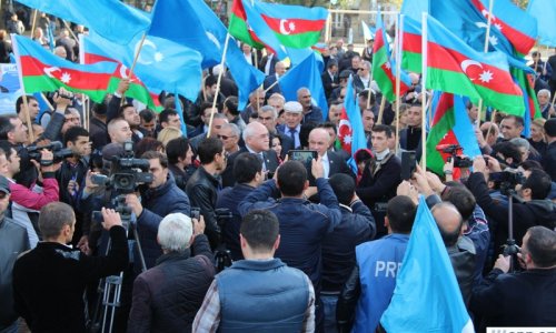 Митинг «Мусават» в Баку