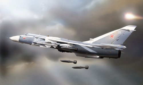 Российские Су-24 разбомбили в Сирии крупную базу ИГ