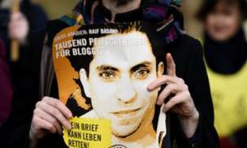 Saudi blogger Raif Badawi awarded Sakharov human rights prize
