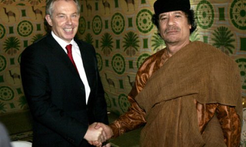 Тони Блэр пытался спасти Каддафи