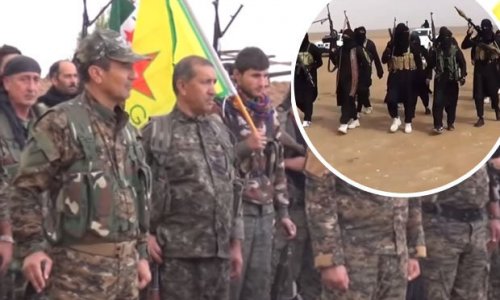 New troop of armed rebels vows to SMASH Islamic State in first attack