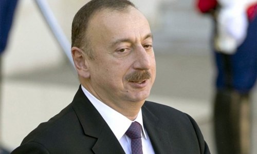 Ильхам Алиев в северо-западном регионе