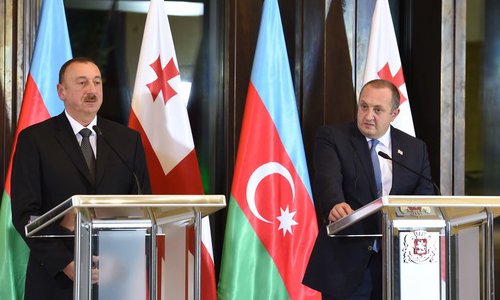 Azerbaijani, Georgian presidents pledge strategic partnership