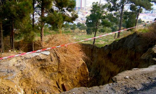 Bakının ən təhlükəli sürüşmə ocaqları müəyyənləşdi