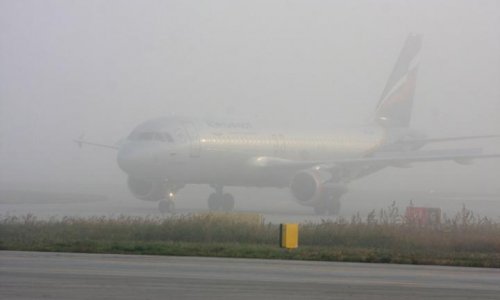 Туман не повлиял на работу аэропорта Баку