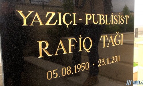 NO COMMENT: Rafiq Tağının anım mərasimi