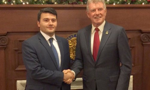 Consul general of Azerbaijan meets with Otter