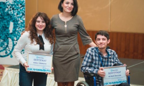 Bank of Baku на Первой Выставке «Карьера Без Ограничений» принял на работу двух участников проекта