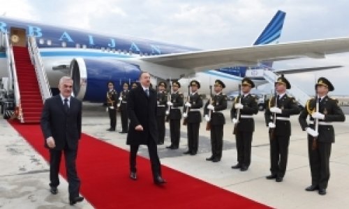 Ильхам Алиев совершил визит в Нахчыван