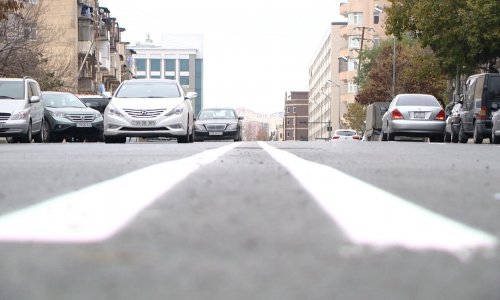 Bakıda daha iki yolun təmiri başa çatıb