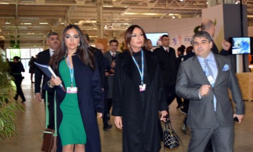 Мехрибан Алиева и Лейла Алиева приняли участие на 21-ой конференция ООН по вопросам изменения климата
