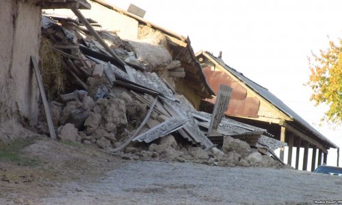 Разрушительное землетрясение в Таджикистане
