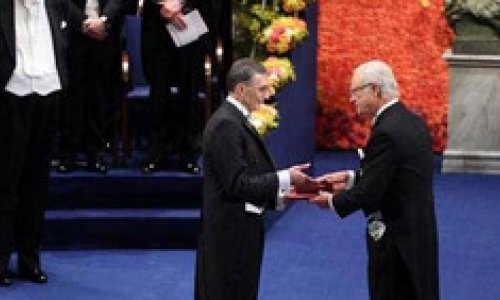 Türk əsilli alimə Nobel mükafatı təqdim edildi