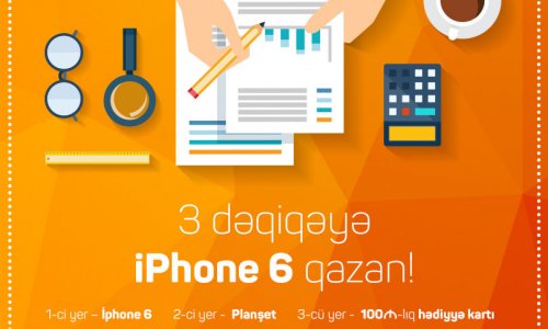 Suallara cavab ver və İPhone 6 qazan!