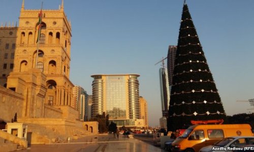 Bakının ən hündür yolkası quruldu