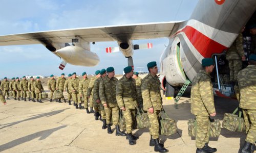 Азербайджанские солдаты в миссии НАТО