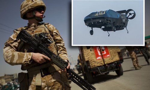 Super-drone capable of lifting two soldiers could change future of warfare