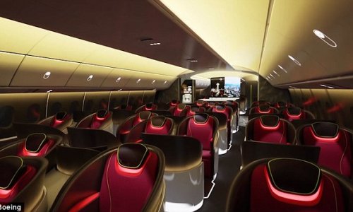 The aeroplane cabin of the future