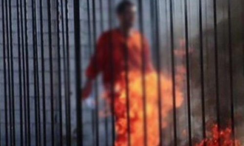 İŞİD öz döyüşçülərini diri-diri yandırdı