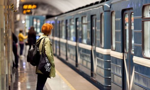 Строится новая станция бакинского метрополитена