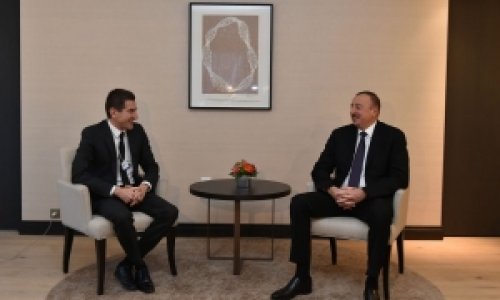 Ильхам Алиев встретился с Метью Пигасом