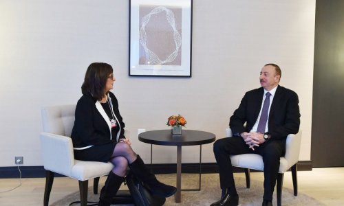 Ильхам Алиев встретился с Сьюзан Хаузер