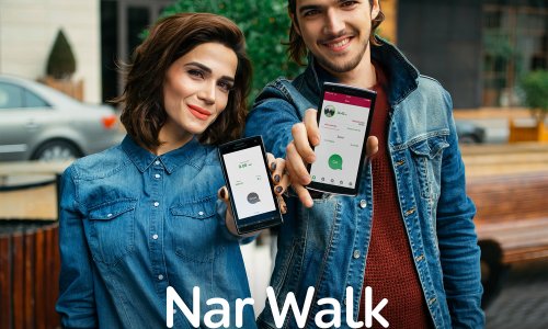 Nar Walk application has been presented to the customers