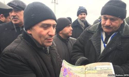 Azerbaijan gold mine workers protest lack of salary