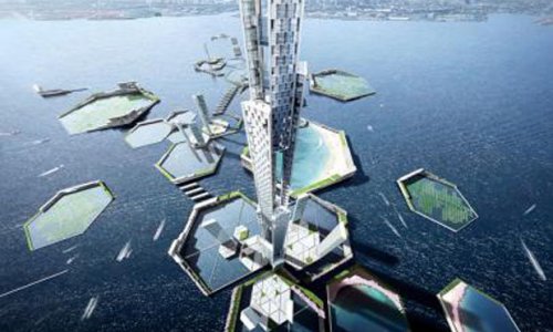 Mile-high skyscraper to DOUBLE height of world's tallest building