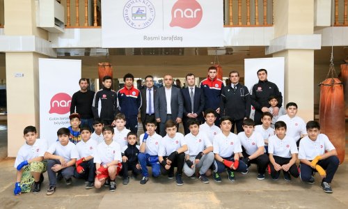 Nar has organized professional boxing trainings for orphans and children from poor families