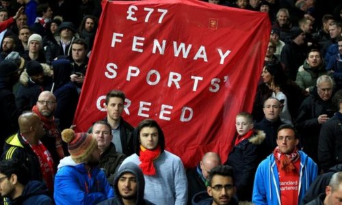 Liverpool owners scrap £77 ticket and apologise to fans